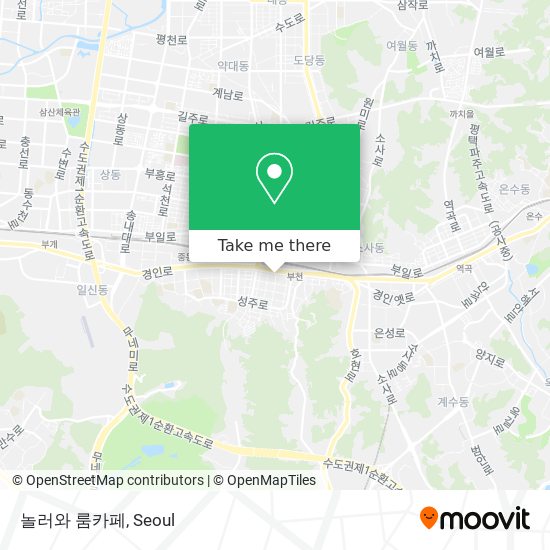 놀러와 룸카페 map