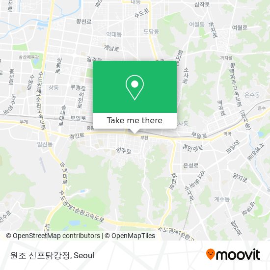 원조 신포닭강정 map