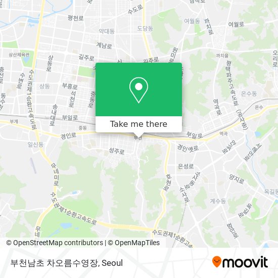 부천남초 차오름수영장 map