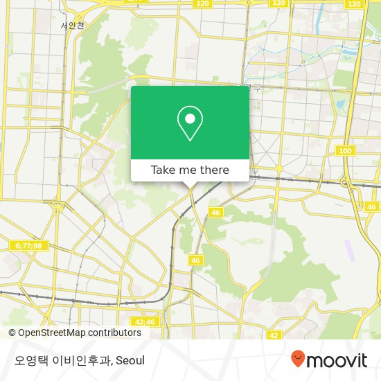 오영택 이비인후과 map