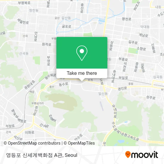 영등포 신세계백화점 A관 map