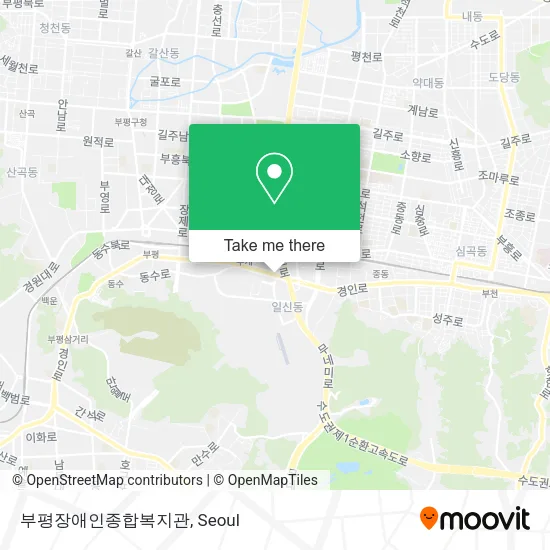 부평장애인종합복지관 map