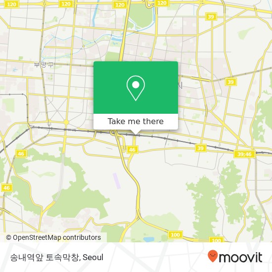 송내역앞 토속막창 map