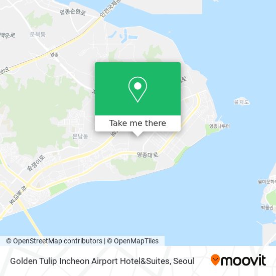 Golden Tulip Incheon Airport Hotel&Suites map