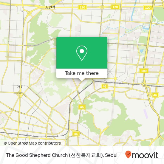The Good Shepherd Church (선한목자교회) map