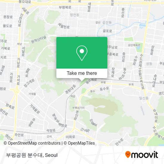 부평공원 분수대 map