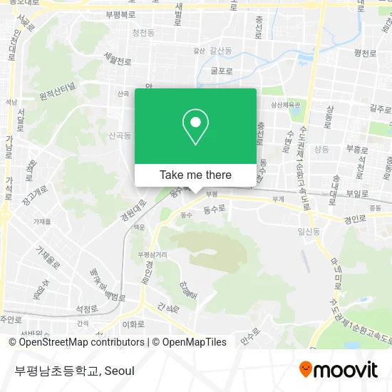 부평남초등학교 map