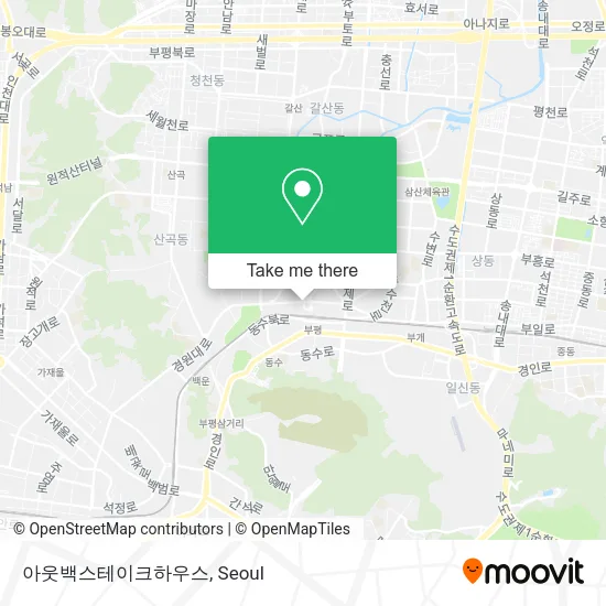 아웃백스테이크하우스 map