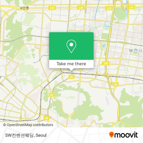 SW컨벤션웨딩 map