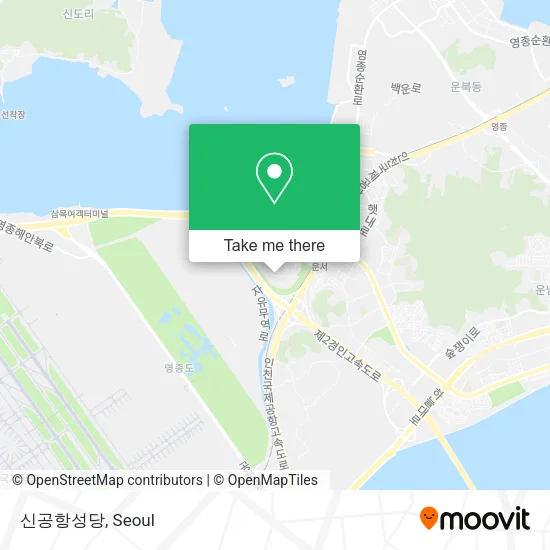 신공항성당 map