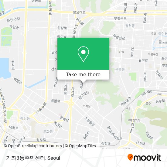 가좌3동주민센터 map