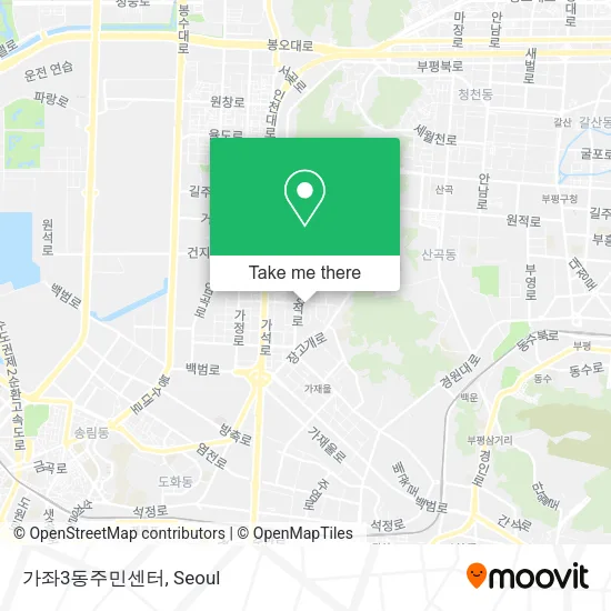 가좌3동주민센터 map