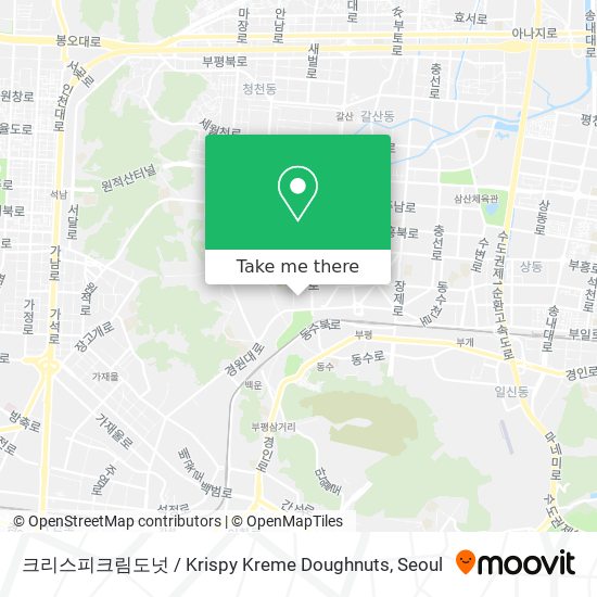 크리스피크림도넛 / Krispy Kreme Doughnuts map