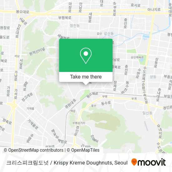 크리스피크림도넛 / Krispy Kreme Doughnuts map