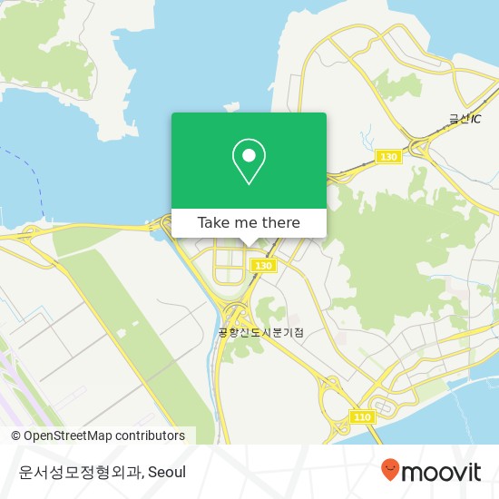 운서성모정형외과 map