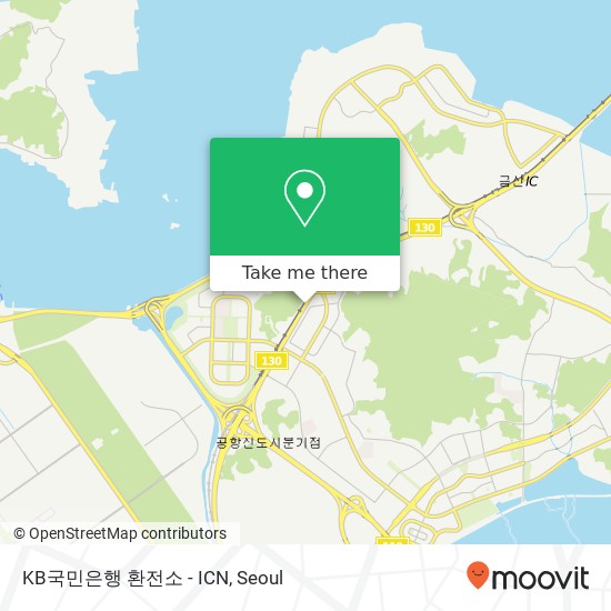 KB국민은행 환전소 - ICN map