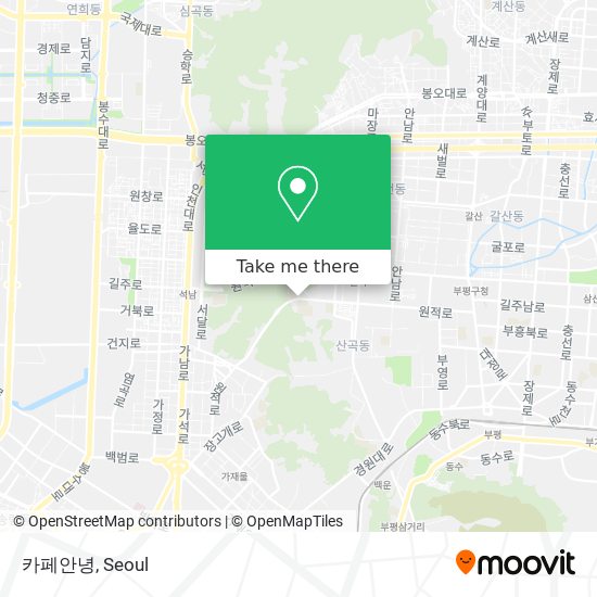 카페안녕 map