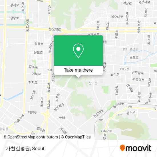 가천길병원 map