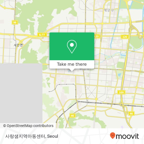 사랑샘지역아동센터 map