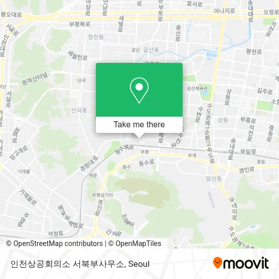 인천상공회의소 서북부사무소 map