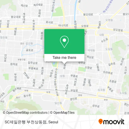 SC제일은행 부천상동점 map