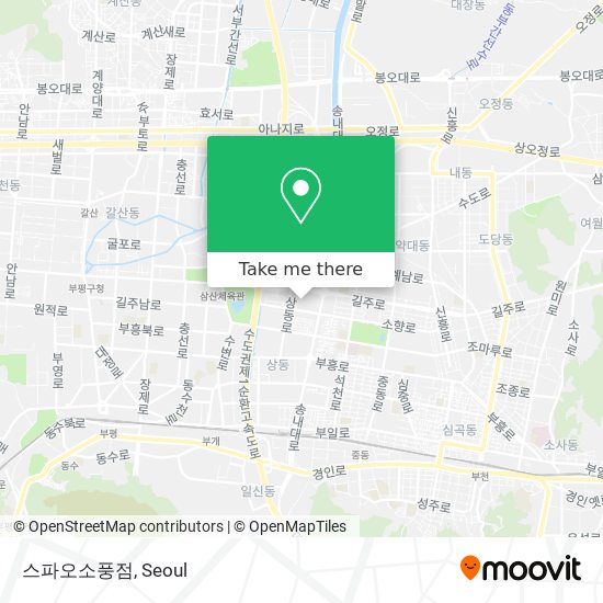 스파오소풍점 map