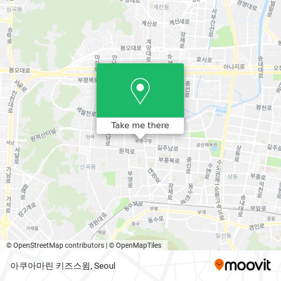 아쿠아마린 키즈스윔 map