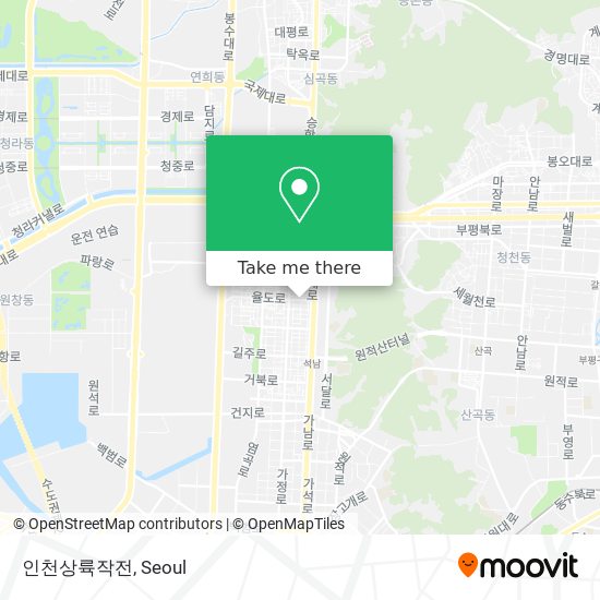 인천상륙작전 map