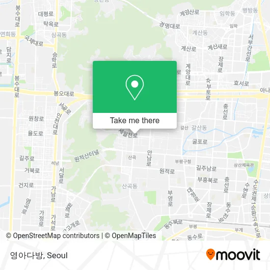 영아다방 map