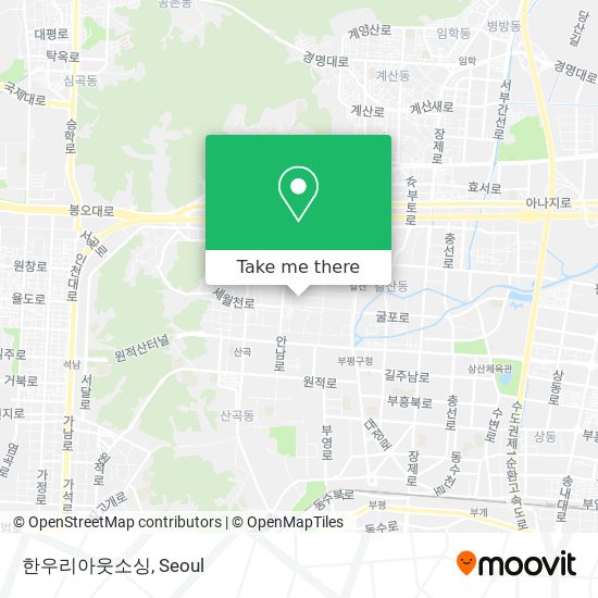 한우리아웃소싱 map