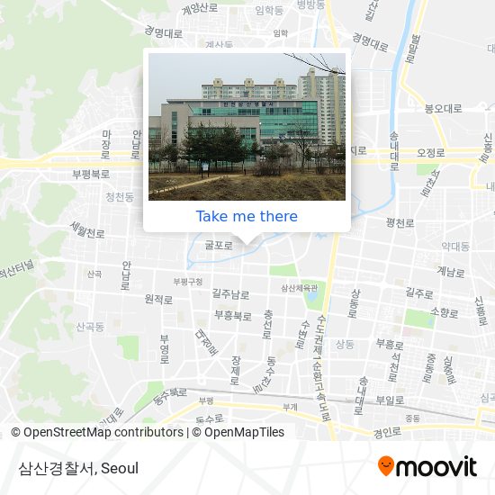 삼산경찰서 map