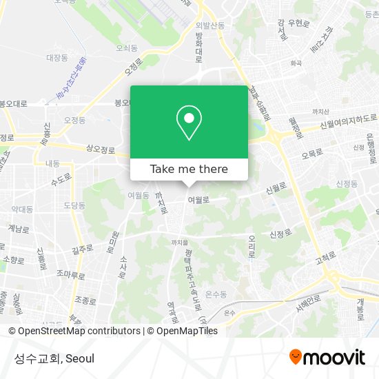 성수교회 map