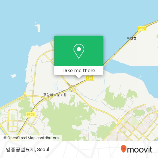 영종공설묘지 map