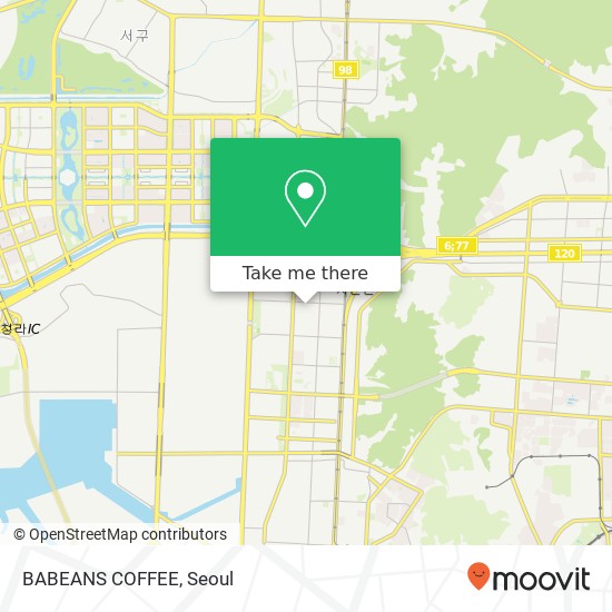 BABEANS COFFEE map