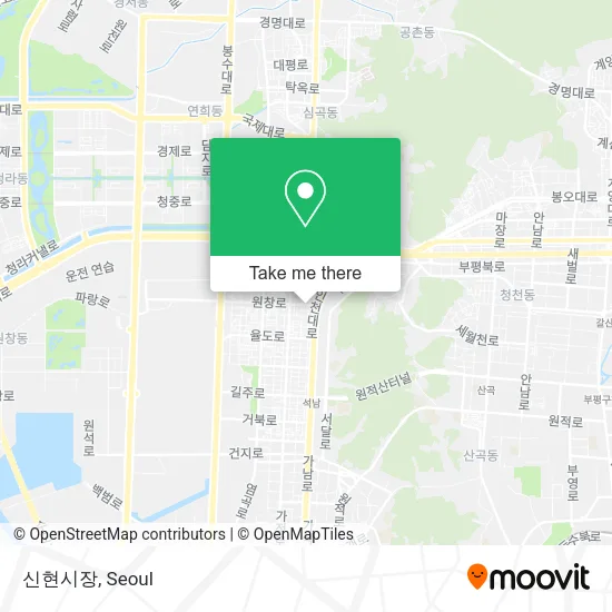 신현시장 map