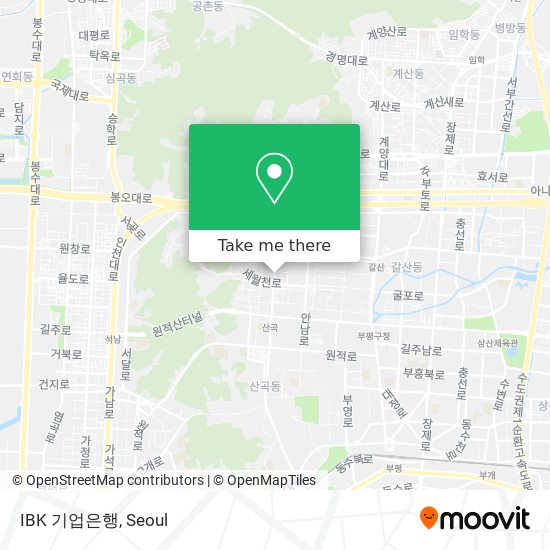 IBK 기업은행 map