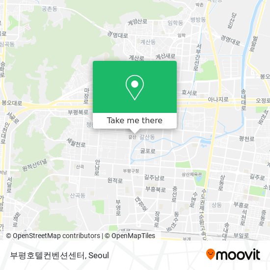 부평호텔컨벤션센터 map