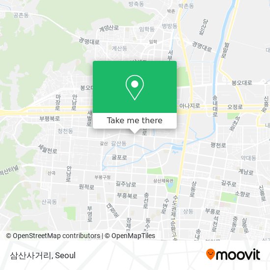 삼산사거리 map