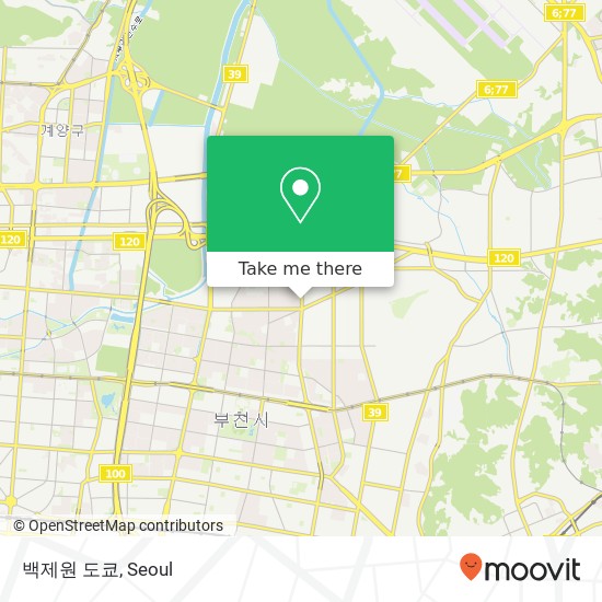 백제원 도쿄 map