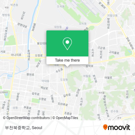 부천북중학교 map