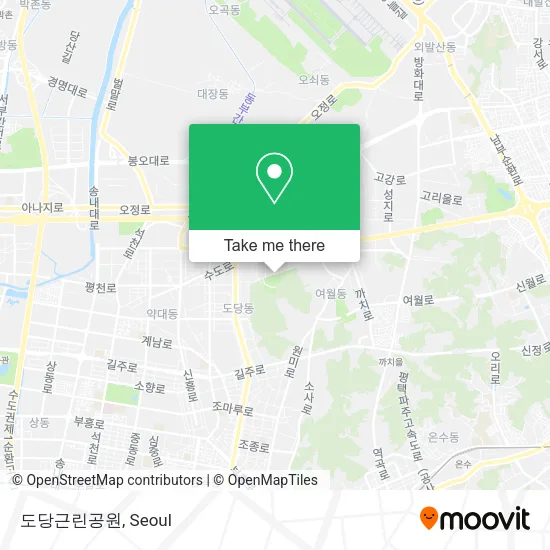 도당근린공원 map