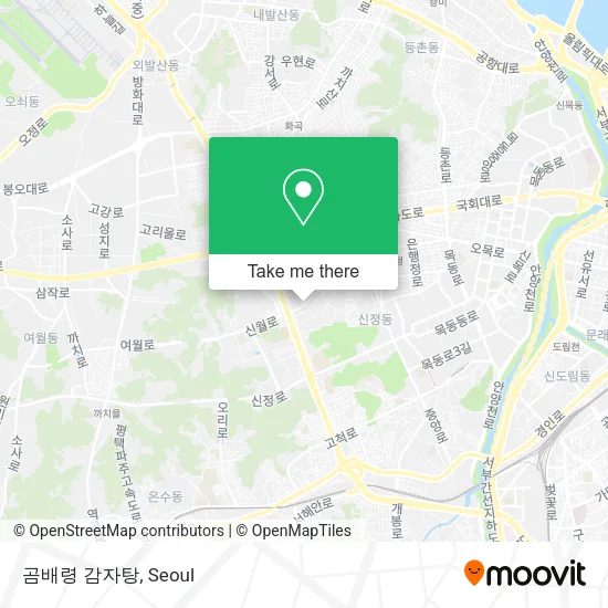 곰배령 감자탕 map