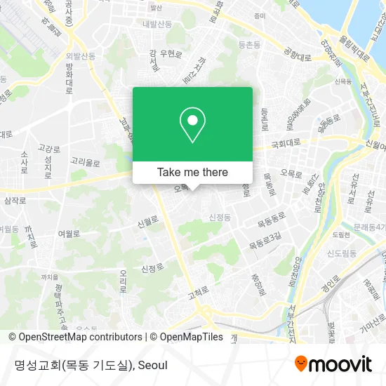 명성교회(목동 기도실) map