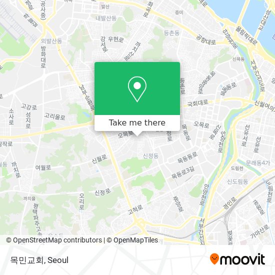 목민교회 map