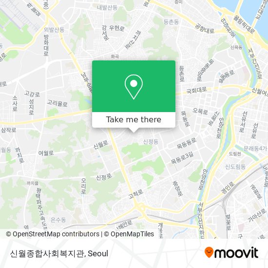신월종합사회복지관 map