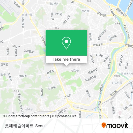 롯데캐슬아파트 map