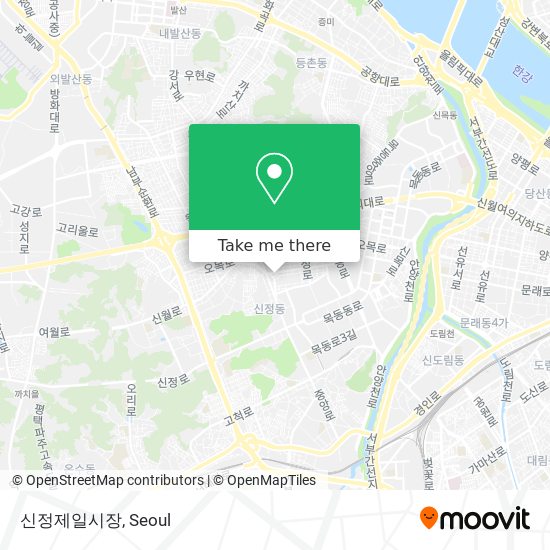 신정제일시장 map