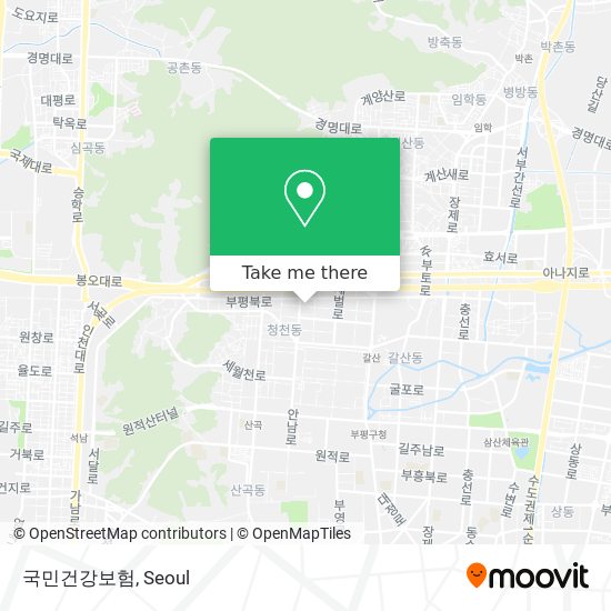 국민건강보험 map