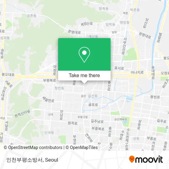 인천부평소방서 map
