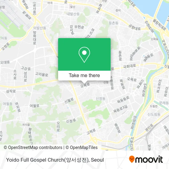 Yoido Full Gospel Church(양서성전) map